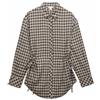 Marks & Spencer Camicia a Quadri in Puro Cotone con Coulisse in Vita