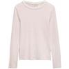 Marks & Spencer Donna Double Layer Top Ricco di Cotone - vestibilità Slim - con Stretch