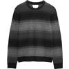 Marks & Spencer Maglione Supersoft a Righe con Collo Giro e Lana