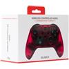 Qubick Controller Wireless Aero Red Transparent (NSW)