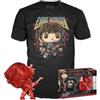 Funko Pop! e Tee Stranger Things - Hunter Eddie With Guitar (Taglia M)