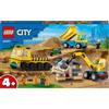 LEGO City - Camion Da Cantiere E Gru Con Palla Da Demolizione