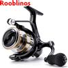 ROOBLINOS RY mulinelli da Spinning mulinello da pesca d'acqua dolce in acqua salata telaio in metallo ultraleggero mulinelli da pesca ad alta velocità lisci e resistenti