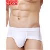 FANCAVE Slip U-convesso da uomo pantaloncini alla moda pantaloni alla moda a vita bassa pantaloni traspiranti anti-stuffy comodi sci leggero