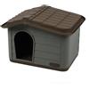 MAXIA MARKET Cuccia per cani, gatti, animali, cuccia per cani in plastica, piccola o grande, robusta, facile da montare, riparo durevole per patio da giardino interno ed esterno