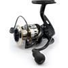 ROOBLINOS Mulinello Ultra Leggero HE 1000 ~ 7000 Rapporto di trasmissione 5.2:1 Bobina in metallo CNC Mulinello da pesca Spinning per acqua dolce acqua salata