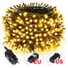 Lcamaw Luce per feste di Natale a LED 8 modalità Decorazione di nozze per le vacanze Lucine 10m 30m 50m 100m Decorazioni per la casa Spina di alimentazione Lampada a corda