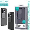Nillkin Per OnePlus 15 guscio rigido CamShield Pro Custodia Trasparente Nero TPU + PC Obiettivo finestra scorrevole copertura custodia del telefono