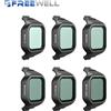 NONE I filtri ND Freewell All Day 6 Pack includono i filtri ND16/32/64/256/512/ND1000 per accessori fotografici per fotocamera DJI Mini 5 Pro