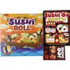 NONE Gioco di carte Sushi Go - Sushi Go Party! Il gioco di carte Pick&Pass, carte divertenti per famiglie, perfetto per feste e mazzi da tavolo domestici