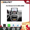 OSSURET Autoradio Android per Citroen C2 C3 2002-2006 Wireless Carplay Autoradio Lettore video multimediale GPS Auto Stereo di Snapdragon