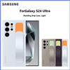 SAMSUNG Custodia Protettiva Originale Ufficiale Samsung S24 Ultra in Silicone con Supporto e Cinturino da Polso Sottile Antiurto Autentica EF-GS928