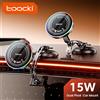 toocki Supporto Magnetico per Telefono da Auto Toocki con Caricatore Wireless 15W, Supporto Girevole Doppio per iPhone 17 16 15 Pro Max per Magsafe