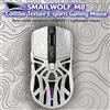 SMAILWOLF Mouse SMAILWOLF M8 Contour a tre modalità, leggero, Bluetooth, wireless, da gioco, per computer, e-sport, PWA3311, con base magnetica