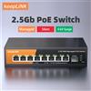 KeepLiNK KP-9000-9XHPML-X-AC Switch Ethernet Multi-Gig a 9 Porte Gestito da Web con 8 x 2.5Gb PoE + 1 x SFP+