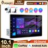 podofo Autoradio Podofo 1DIN con CarPlay, Android Auto, Mirror Link, Lettore MP5 Universale, Radio FM/AM/RDS, Bluetooth, USB, DVR, AUX-IN