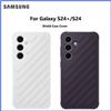 SAMSUNG Custodia Protettiva Originale per Samsung Galaxy S24+ Plus S24 Shield con Design Robusto e Resistente GP-FPS926 GP-FPS921
