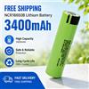 Batteria ricaricabile agli ioni di litio 18650 INR18650‑34B, 3400 mAh, 3,7 V, 20 A, per torce elettriche, giocattoli, auto elettriche e dispositivi elettrici multiuso.