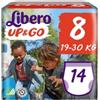 Libero Up&go Libero Up&go Pann 8 19-30 14pz