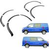 Set Protezioni Passaruota per VW T6.1 2019 Nero Opaco Ant./Post. Sin./Des.