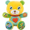 Clementoni Baby Lele Coccole e Parole, Peluche Interattivo Parlante per Bambini di 6+ Mesi, Centro attività Che Stimola Lo Sviluppo Sensoriale e Cognitivo, Lingua Italiana, 17965