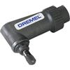 Dremel 575 Attacco ad angolo retto, adattatore per trapano ad angolo retto per utensili rotativi