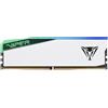 PATRIOT MEMORY Ram Patriot VIPER Elite 5 DDR5 6000Mhz 16GB (1X16) RGB CL30 XMP/EXPO Bianco