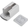ZAMETTER Supporto per telecomando, organizer da parete, autoadesivo, per controller del condizionatore d'aria, bianco (piccolo)