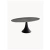 Kare Design Tavolo ovale Grande Possibilita, 180 x 120 cm - Nero