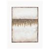 Kare Design Quadro su tela dipinto a mano Abstract Fields - Bianco