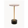 Kare Design Tavolino rotondo fatto a mano Domero Sticks - Colorato