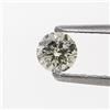 Surat*Diamond*City Diamante Naturale Sciolto Rotondo Brilliantcut Colore Giallo Chiaro 0,17 Carati