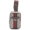 GUCCI GG Marmont GG Supreme Waist bum belt bag 7525659C2ST8746 canvas leather