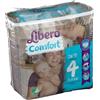 LIBERO COMFORT 4 PANNOLINO PER BAMBINO 7-11 26 PEZZI