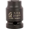 Sunex 214fp 1/2 Drive 7/16 femmina tubo presa
