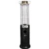 DCG Stufa a gas patio da esterno alto DCG 11Kw Ø 54 cm H 187 cm nero