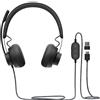 Logitech Cuffie Logitech Zone con connessione cablata UC, codice 981-000875
