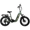 EMG E-Bike Fat Bomber V 20" 250 W 36 V 13 Ah 468 Wh Shimano 6V Military Green