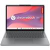 Lenovo Notebook Chromebook Display 14.0'' WUXGA (1920x1200) Processore MTK M 540 Memoria RAM 4GB Memoria SSD 64GB_ Scheda grafica Integrata Sistema Operativo CHROME OS LUNA_GREY Caricatore NON incluso