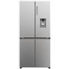 Haier HCR3818EWMM Libera installazione 463 L Platino, Acciaio inox