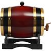 Botte Da Vino In Rovere Da 3 L / 1,5 L Con Base Per Whisky Da 1,5 L Vino Rosso