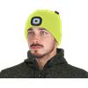 BENNON LUMOS berretto con torcia led usb led, giallo,
