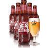 Birra Moretti La Rossa Cassa da 24 bottiglie x 33cl + OMAGGIO 6 bicchieri Moretti Originale 20cl - Birre