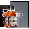 2 Bottiglie Ron Desiderio 10 Anni + Box Cioccolata Said 24 pezzi - Liquori Rum