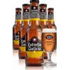Estrella Galicia Senza Glutine Cassa da 24 bottiglie x 33cl + OMAGGIO 6 bicchieri Estrella Galicia - Birre