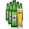 Heineken Cassa da 24 x 33cl + OMAGGIO 6 bicchieri Heineken - Birre