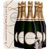 6 Laurent-Perrier La Cuvée Brut 75cl (Astucciato) + OMAGGIO stopper Laurent-Perrier - Champagne