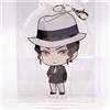 Charm portachiavi acrilico Demon Slayer Kimetsu no Yaiba Kibutsuji Muzan anim...