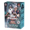Topps Chrome 2025 NFL Trading Cards Value Blaster Box multicolore