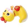 Feng Shui Resin Snake Money Bank Yellow Home Decor Coin Saving Jar 2025